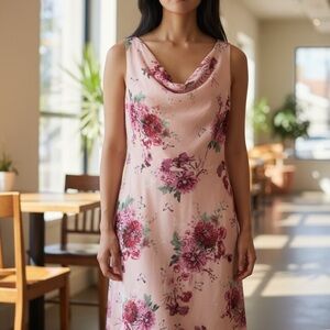 Billie & Blossom Petite Floral Dress – UK 14P (US approx. 10P)⭐️